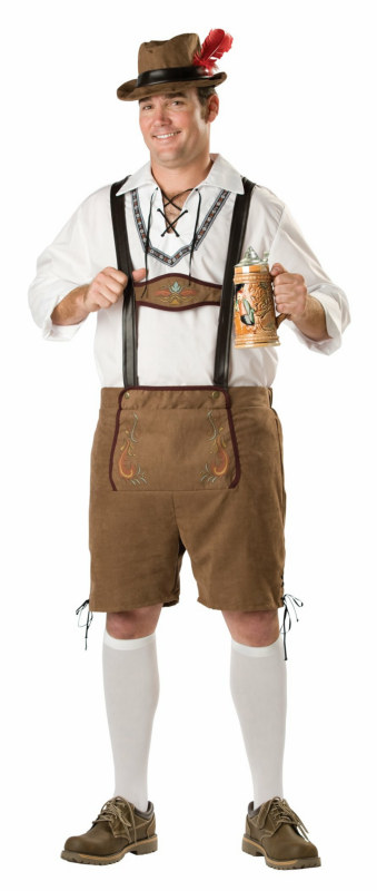 Oktoberfest Guy Adult Plus Costume - Click Image to Close