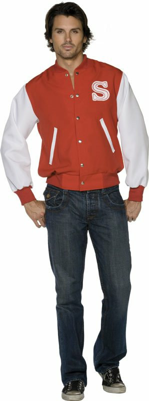 Varsity Jacket Adult Costume - Click Image to Close