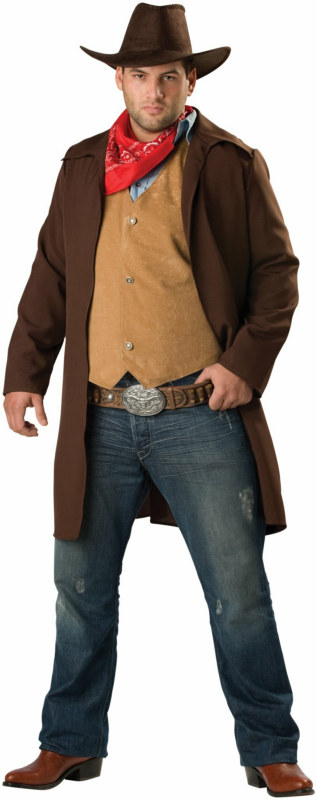 Rawhide Renegade Plus Adult Costume - Click Image to Close