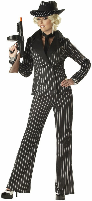 Gangster Lady Adult Costume