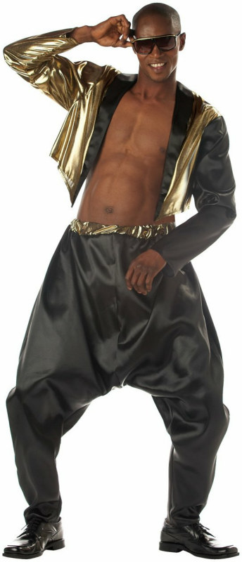 Old School Rapper Adult Costume - Click Image to Close