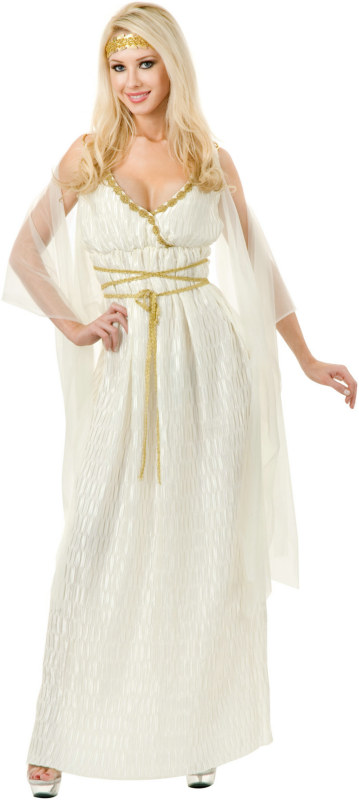 Glamorous Grecian Princess Adult Costume - Click Image to Close