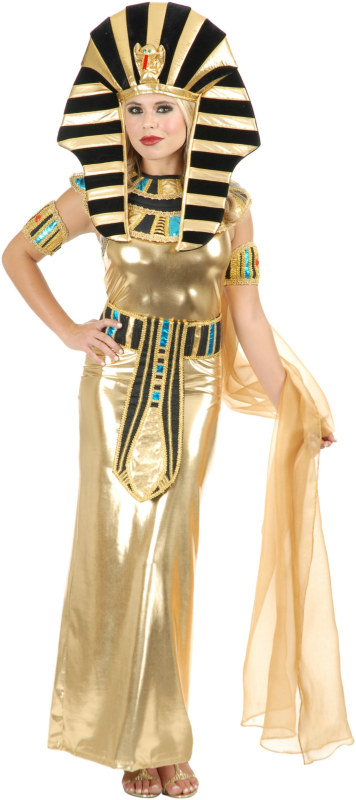 Egyptian Queen Nefertiti Adult Costume - Click Image to Close