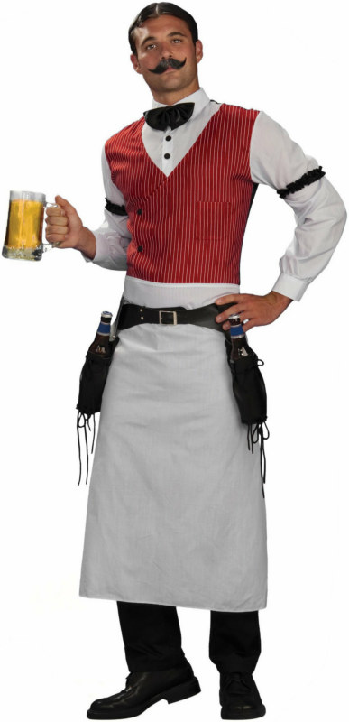Bartender Adult Costume - Click Image to Close
