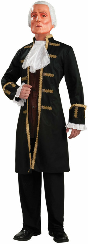 George Washington Deluxe Adult Costume - Click Image to Close