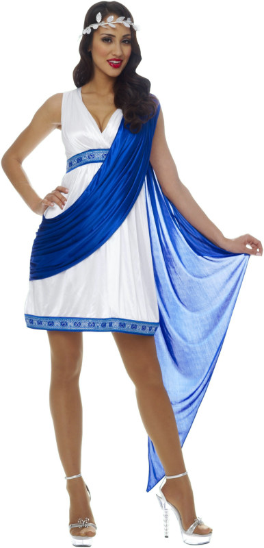Greek Empress Adult Costume - Click Image to Close