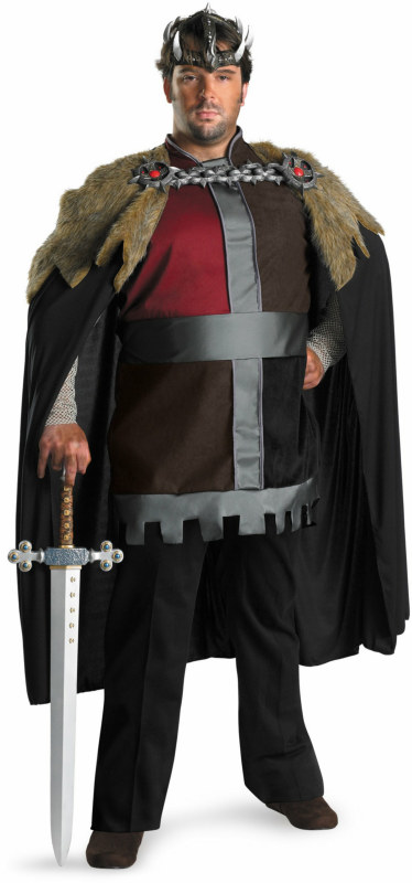 Celtic King Plus Adult Costume - Click Image to Close