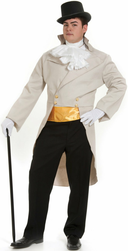 Tailcoat (Tan) Adult Costume - Click Image to Close