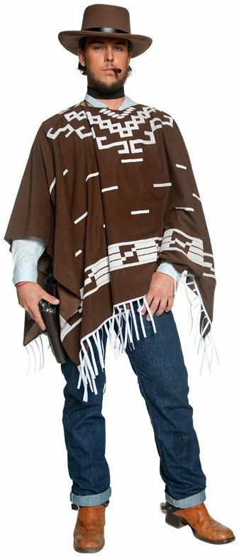 Western Authenitc Wandering Gunman Adult Costume - Click Image to Close