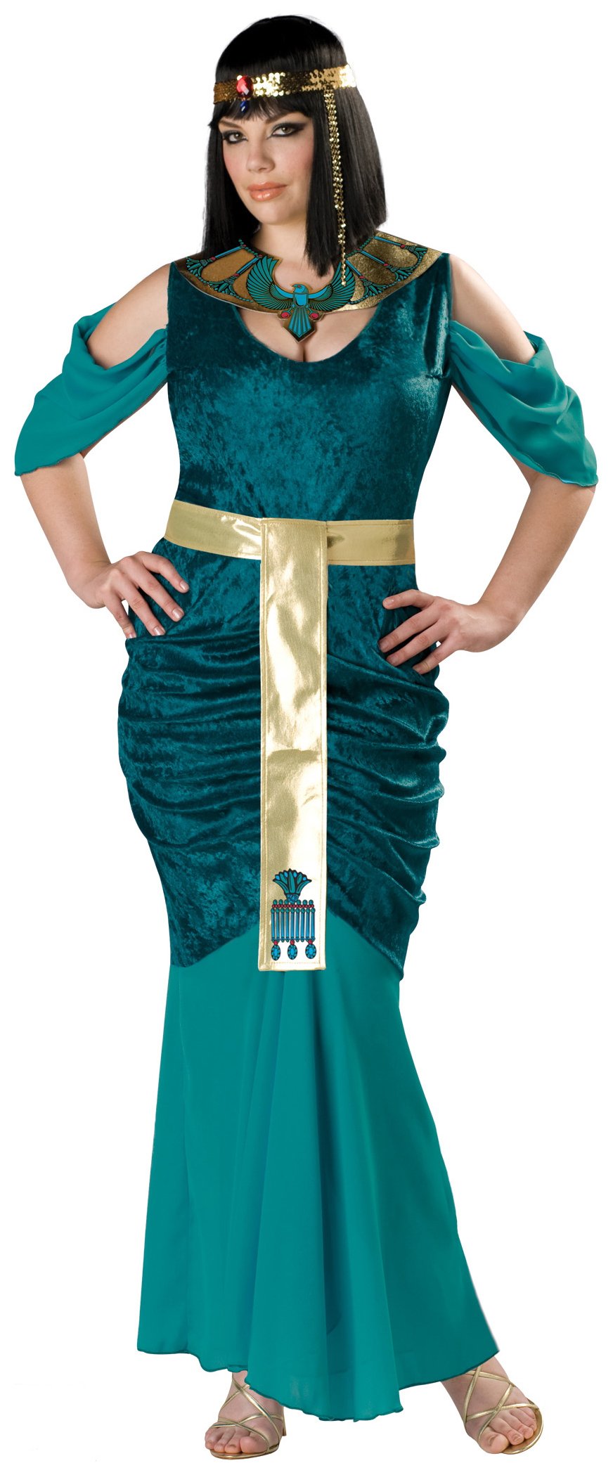 Egyptian Jewel Adult Plus Costume - Click Image to Close