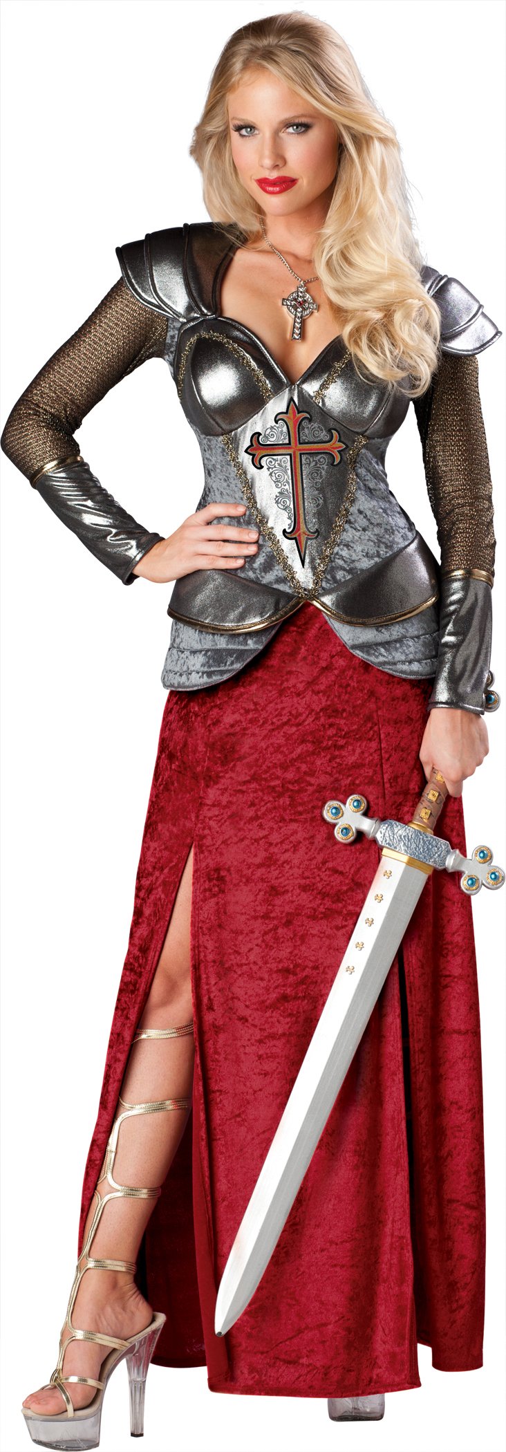 Joan Of Arc Premier Adult Costume - Click Image to Close