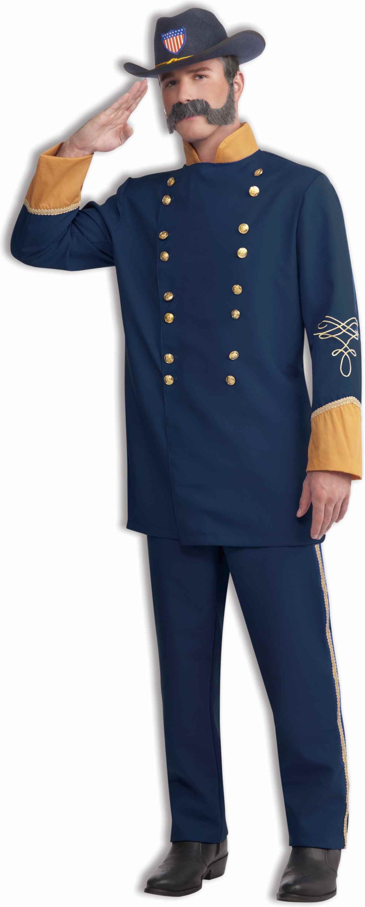Union Officer Adult Costume - Click Image to Close