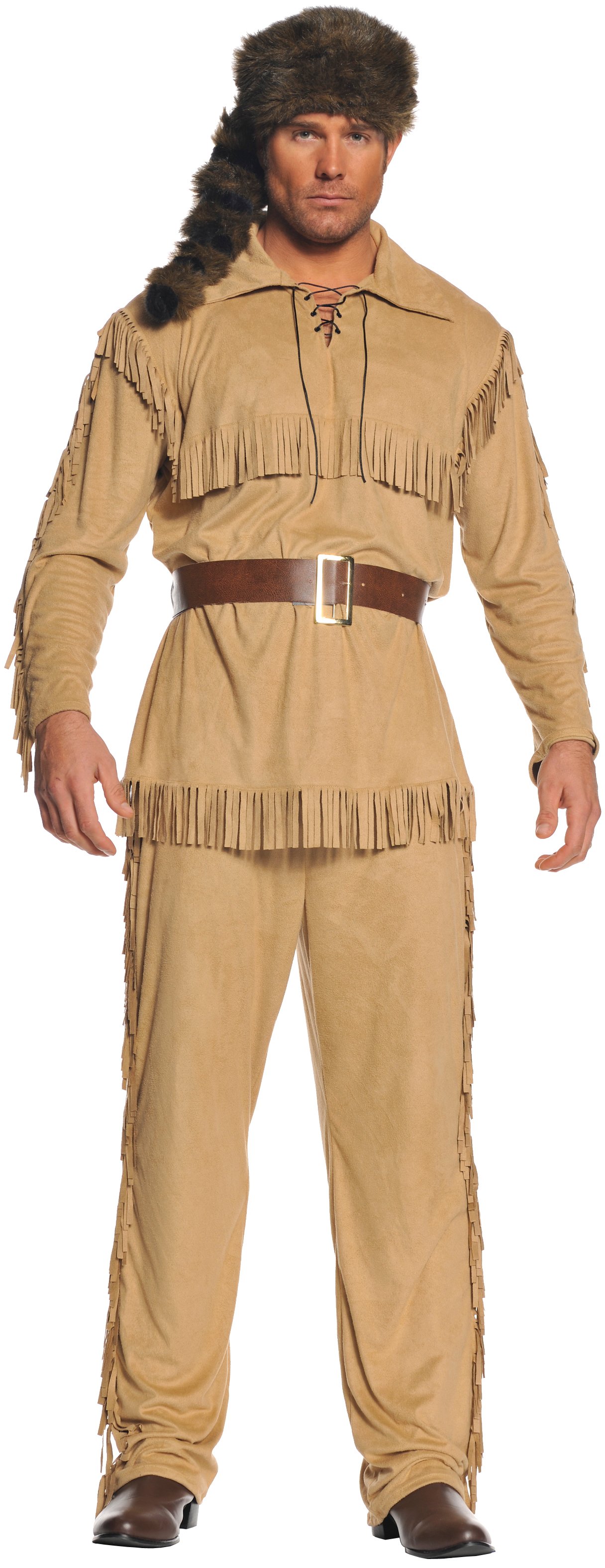 Frontier Man Adult Costume - Click Image to Close