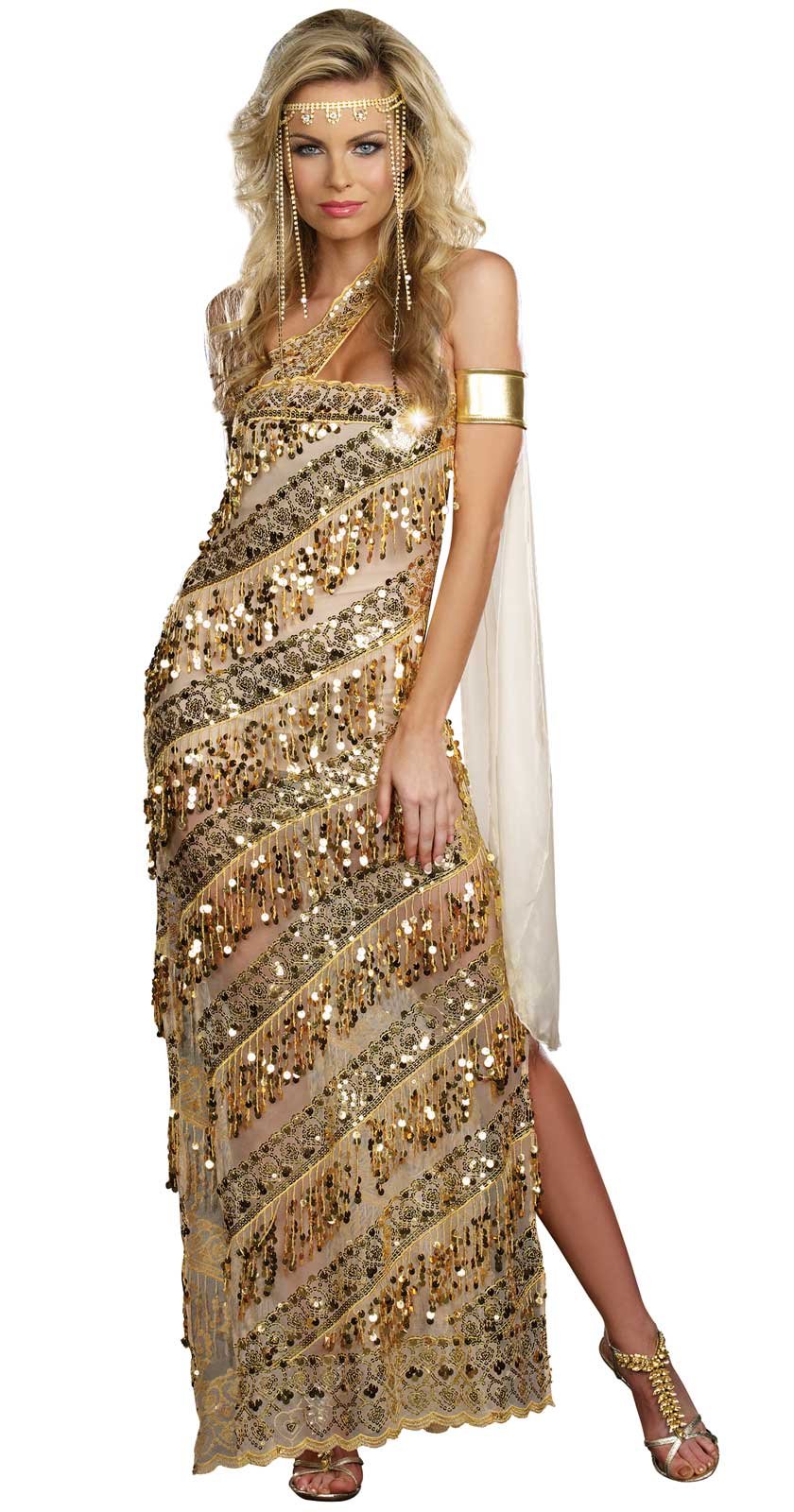Golden Goddess Adult Costume