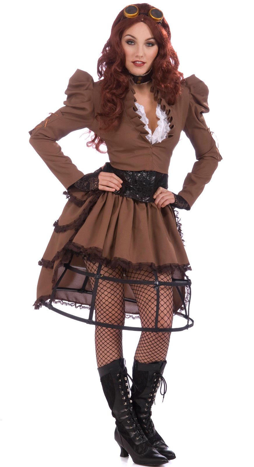 Steampunk Vicky Adult Costume - Click Image to Close