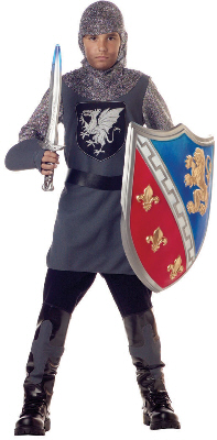 Valiant Knight Child Costume