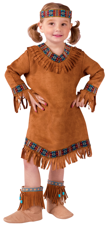 American Indian Girl Toddler Costume - Click Image to Close