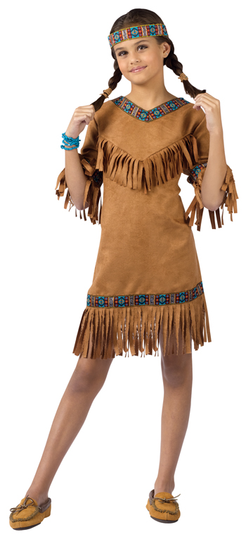 American Indian Girl Child Costume - Click Image to Close