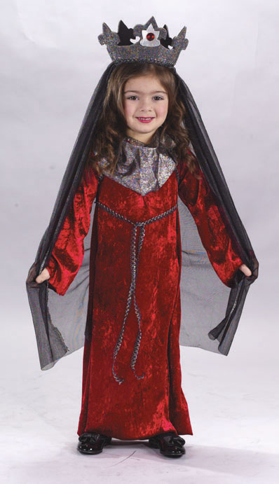 Medieval Queen Toddler Costume - Click Image to Close