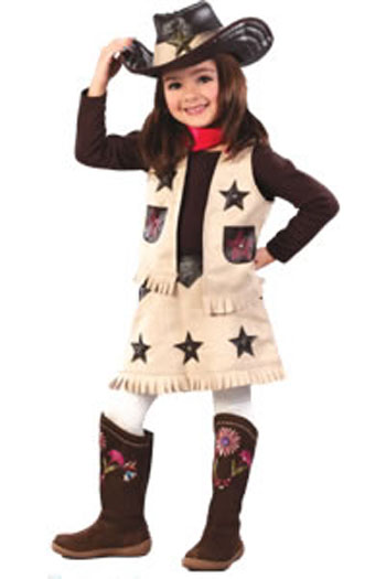 Cowgirl Toddler Costume - Click Image to Close