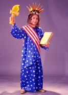 Miss Liberty Child Costume - Click Image to Close