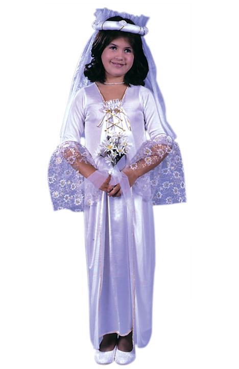 Renaissance Bride Child Costume - Click Image to Close