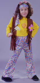 Hippie Chick Child Costume - Click Image to Close