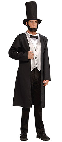 Adult Abe Lincoln Costume - Click Image to Close
