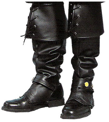 Adult Deluxe Pirate Boot Tops - Click Image to Close