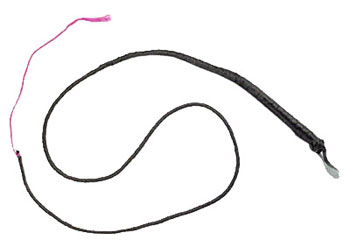 Deluxe Black Whip - Click Image to Close