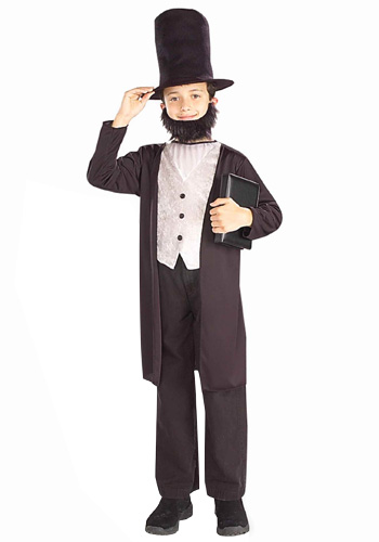 Child Abraham Lincoln Costume - Click Image to Close
