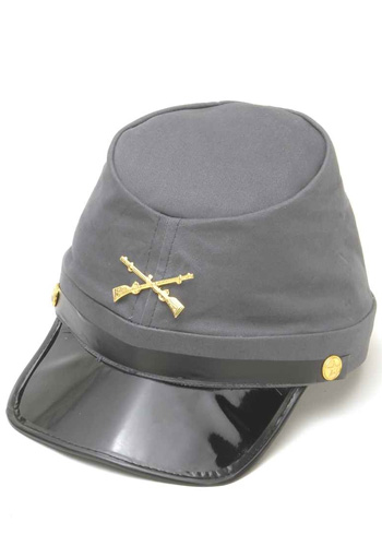 Confederate Kepi Hat - Click Image to Close