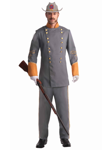 Adult Confederate Officer Costume - Click Image to Close
