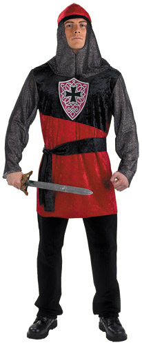 Men's Crusader Knight Costume - Click Image to Close