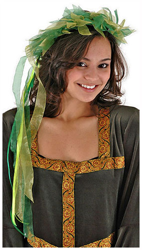 Green Enchantress Headpiece - Click Image to Close