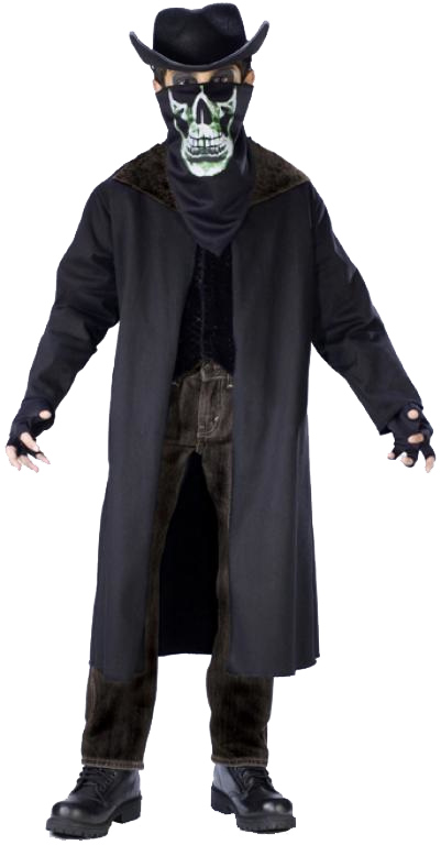 Evil Outlaw Child Costume