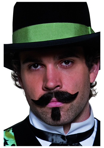 Western Gambler Moustache and Beard - Click Image to Close