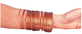 Gold Bangles - Click Image to Close