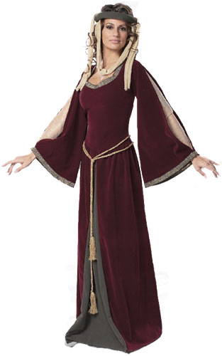 Ladies Maid Marian Costume - Click Image to Close