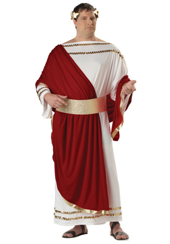 Plus Size Caesar Costume - Click Image to Close