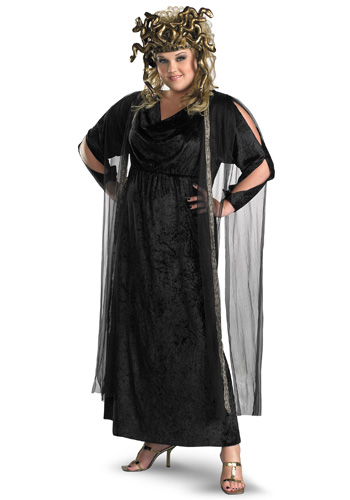 Plus Size Medusa Costume - Click Image to Close