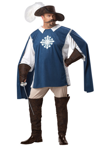 Plus Size Musketeer Costume - Click Image to Close