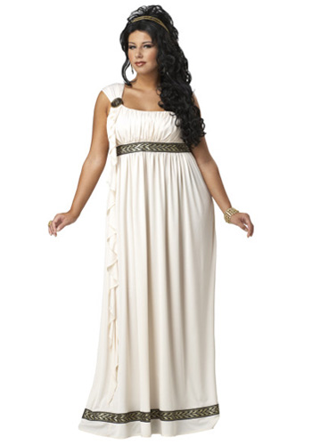 Plus Size Olympic Goddess Costume - Click Image to Close