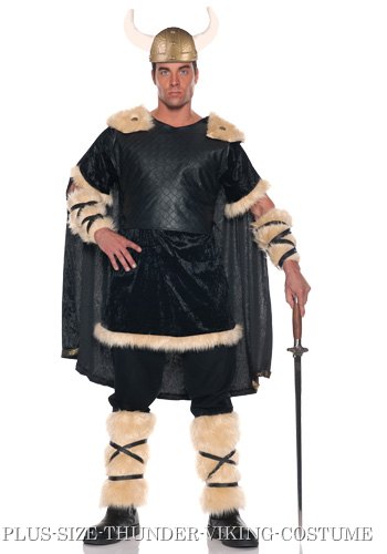 Plus Size Viking God Costume - Click Image to Close