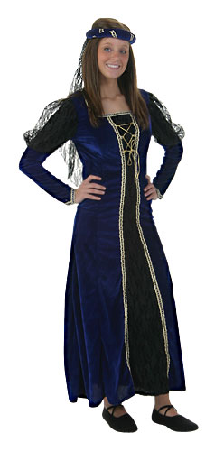 Adult Queen of Nottingham Costume - Click Image to Close