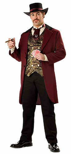 Riverboat Gambler Costume - Click Image to Close