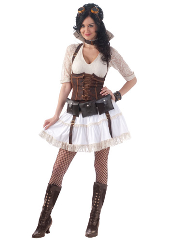 Female Steampunk Costume - Click Image to Close