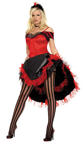 Saloon Girl Costume - Click Image to Close