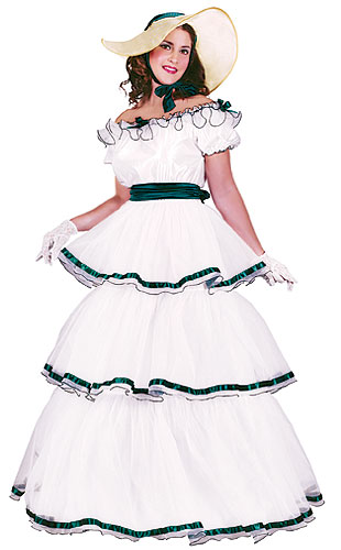 Southern Belle Costume - Click Image to Close