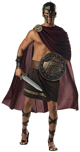 Spartan Warrior Costume - Click Image to Close
